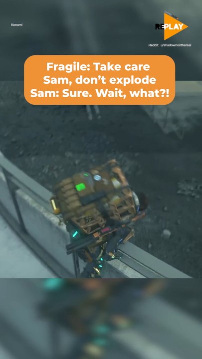Death Stranding Delivery Goes Boom