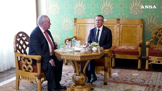 Ordine di Malta: Dunlap ricevuto dai presidenti di Lettonia, Lituania ed Estonia