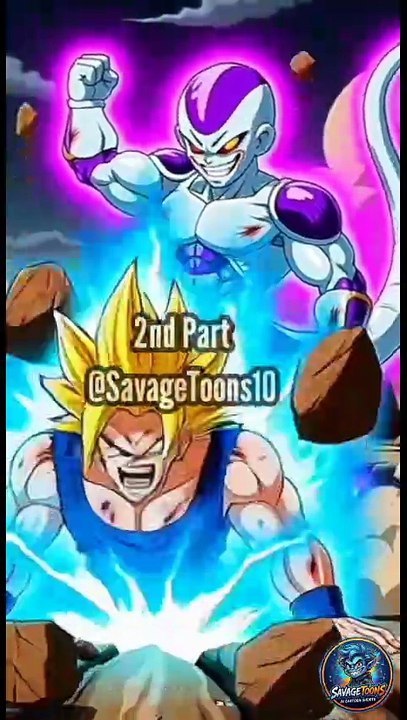 Goku vs Frieza - SS3 Goku Brutally Beats & Defeats Frieza 😈 DBZ