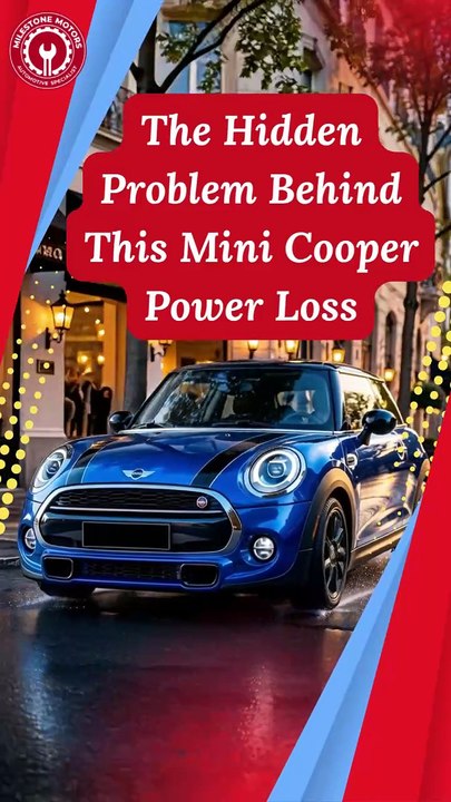The Hidden Problem Behind This Mini Cooper Power Loss