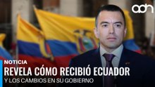 Daniel Noboa revela los cambios en su administración y la lucha contra el crimen