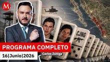 García Harfuch revela alianza entre el CJNG y Los Chapitos | Carlos Zúñiga, 16 de junio de 2026