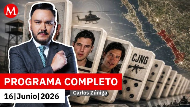 García Harfuch revela alianza entre el CJNG y Los Chapitos | Carlos Zúñiga, 16 de junio de 2026