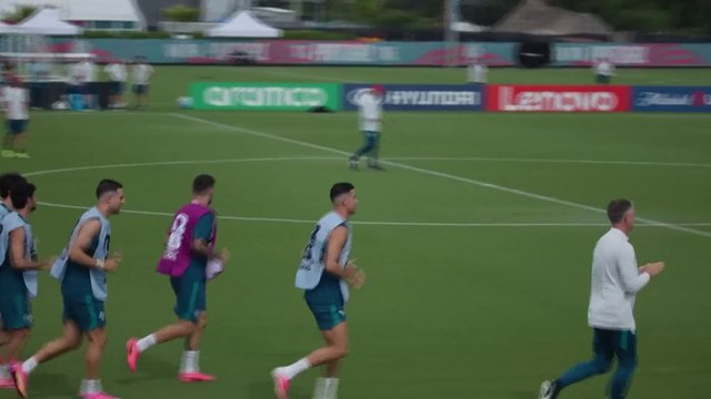 Cristiano Ronaldo getting ready for his sixth World Cup debut