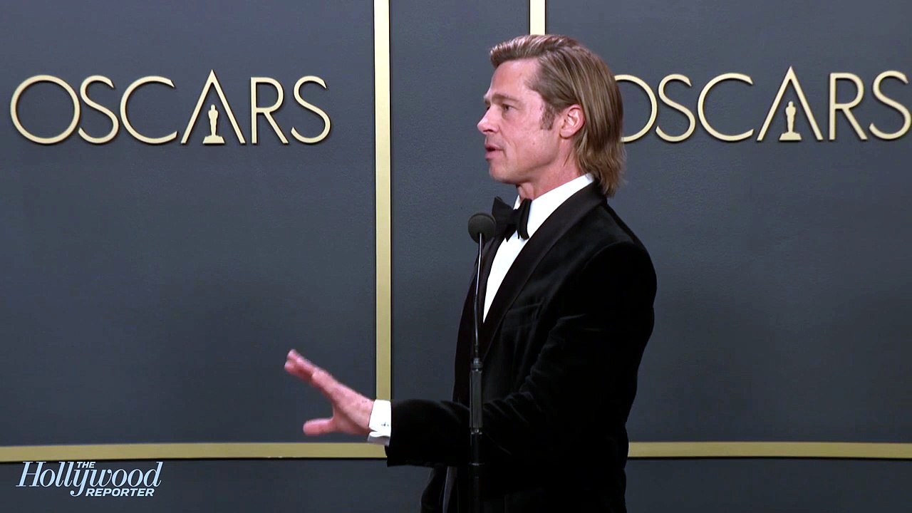 Brad Pitt Talks Supporting Actor Win For 'Once...
