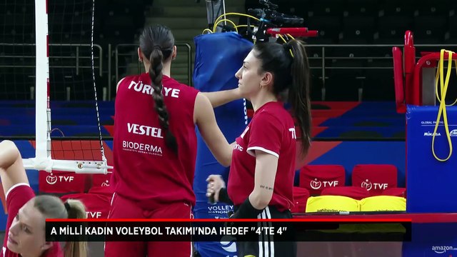 A Milli Kadın Voleybol Takımı'nda parola 4'te 4