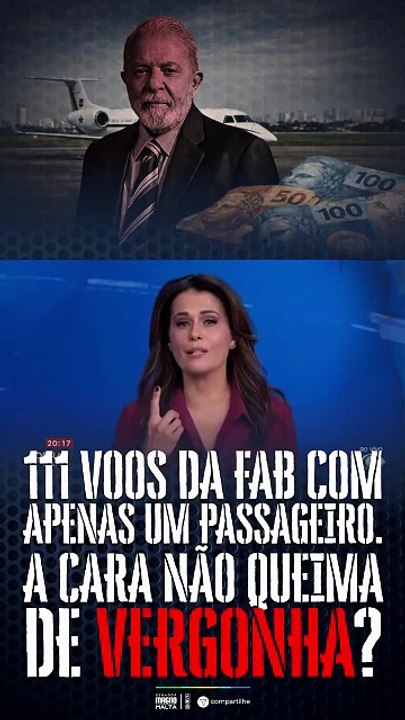 111 voos da FAB com apenas um passageiro