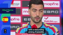 Merino demands Spain hit back with a 'resounding victory'