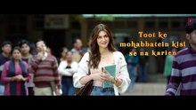 Tere Ishk Mein (Lyrics) Dhanush, Kriti S _ AR Rahman, Arijit Singh, Irshad K _ Aanand LR _ Bhushan K
