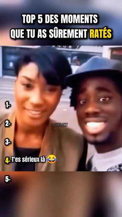 TOP 5 DES MOMENTS QUE TU AS SÛREMENT RATÉS | PARTIE 6