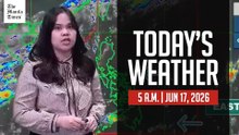 Today's Weather, 5 A.M. | Jun. 17, 2026
