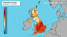 Temperatures to climb, particularly for the South