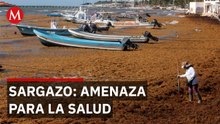 Alertan por gases tóxicos que afectan a sargaceros sin equipo de protección