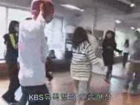 Big Bang & Wonder Girls Special Stage Rehearsal - Tell Me