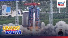 PHILSA, nagbabala sa posibleng pagbagsak ng rocket debris malapit sa Palawan at Rozul Reef sa WPS mula sa rocket launch ng China | Unang Balita