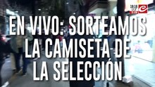 En vivo: sorteamos la camiseta de la Selección