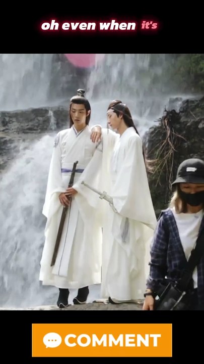 The Untamed Waterfall BTS Revealed! They Were Having So Much Fun on Set!