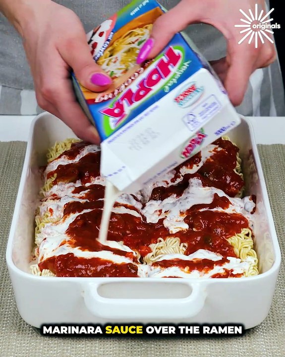 Tasty ramen lasagna recipe you'll love! 👌🍴