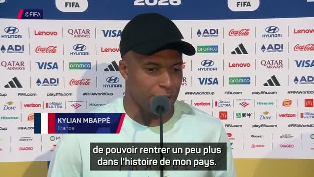 Bleus - Mbappé : “Très content de pouvoir rentrer un peu plus dans l’histoire de mon pays”