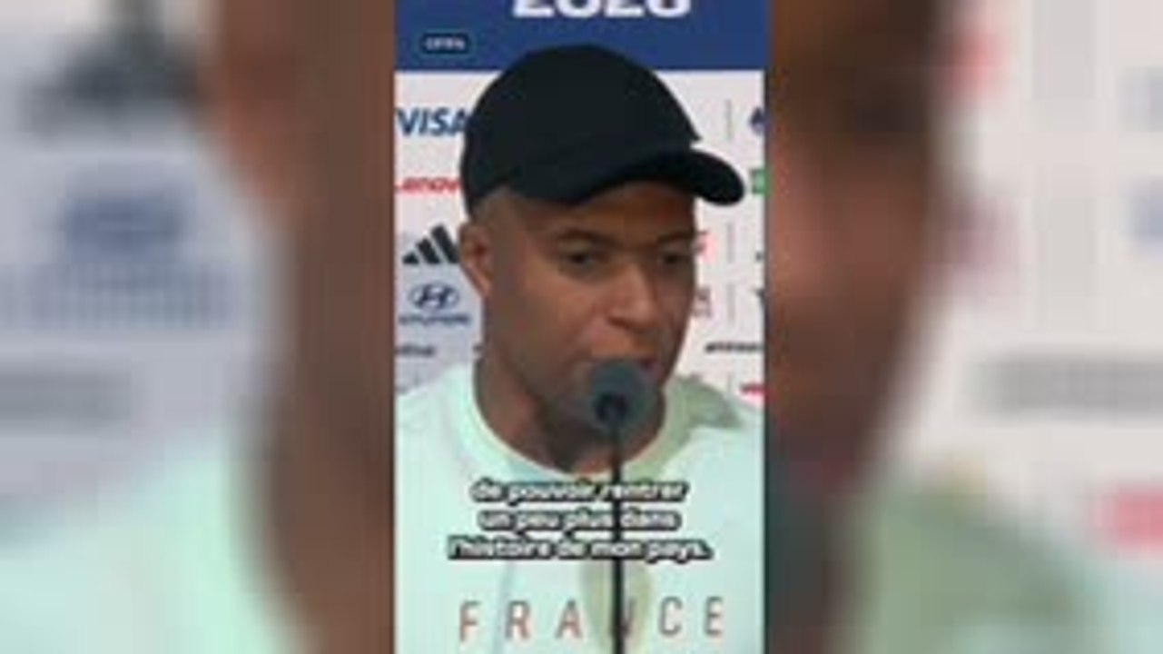 Bleus - Mbappé : “Très content de pouvoir rentrer un peu plus dans l’histoire de mon pays”