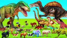 Animal Epic Battle - Prehistoric Mammals VS Modern Mammals Size Comparison Animal Revolt Battle thumnail
