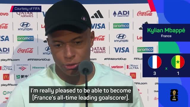 Mbappe achieves lifelong ambition with French record