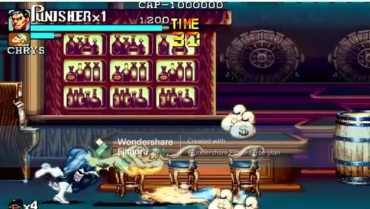 The Punisher Arcade Game but with Streets Of Rage 2 SFX