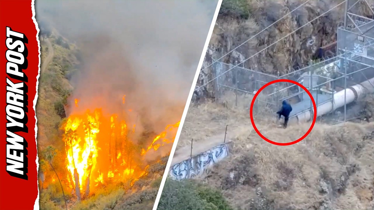 5-Acre Brush Fire Ignites After Arson Attack, Suspect Flees Through Fences Before Arrest
