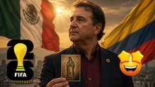 México regala Virgen de Guadalupe a Colombia y así lo agradece Néstor Lorenzo