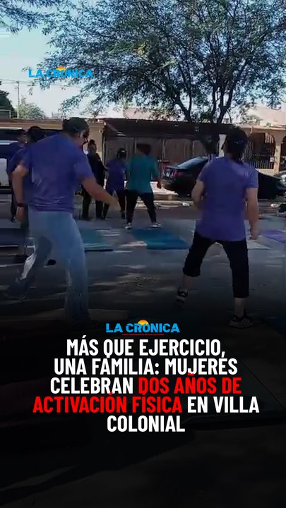 Más que ejercicio, una familia: mujeres celebran dos años de activación física en Villa Colonial