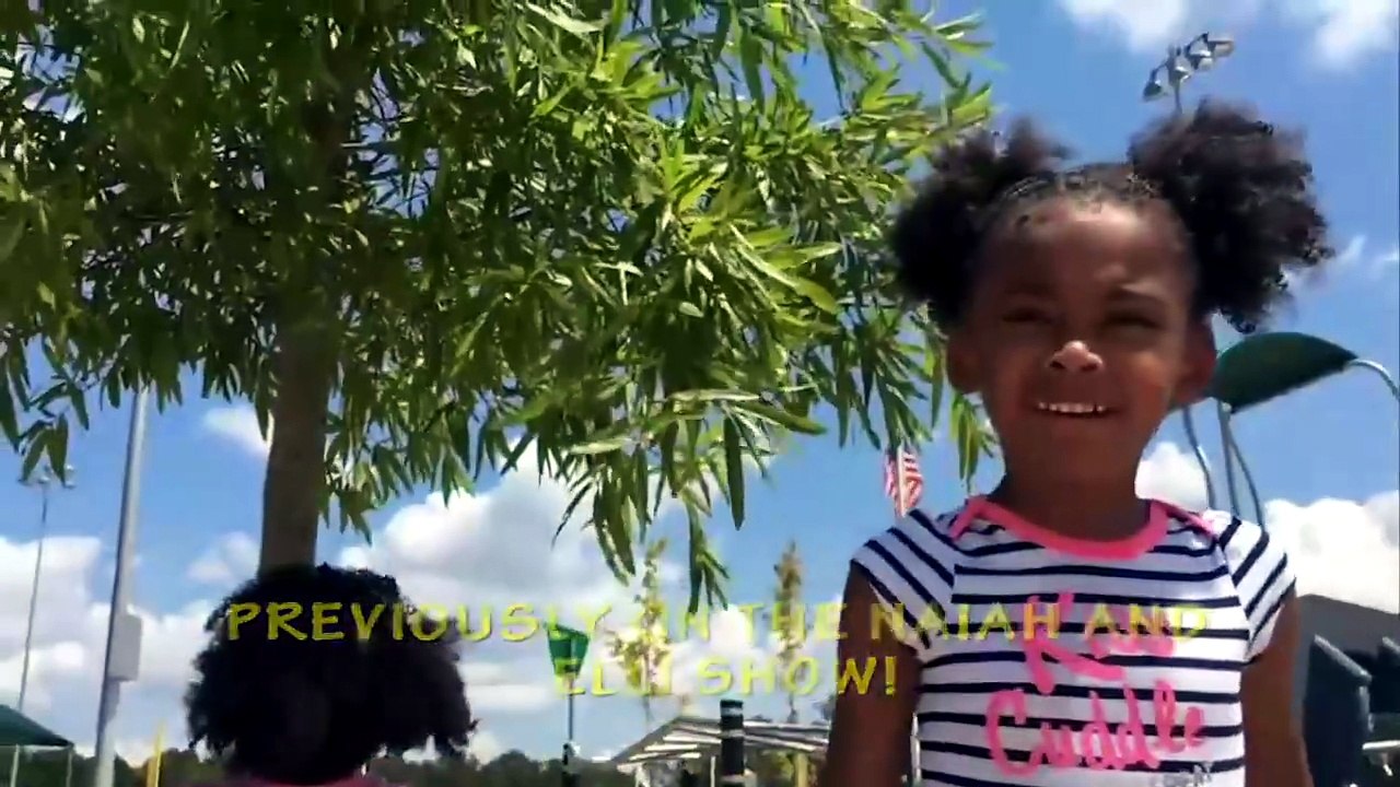 Bad baby naiah and elli in park I lava you from funnel vision