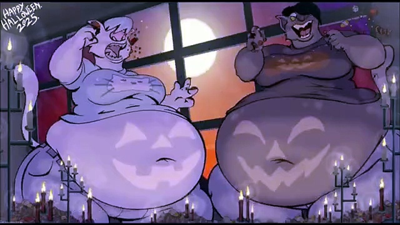 Oct 31, 2025 Fat Snowball And Nightshade. Happy Halloween 2025. A.I. Jun 27, 2025