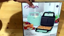 UNBOXING KIRIN KWT-400S WAFFLE TOASTER PEMANGGANG | WAFFLE MAKER