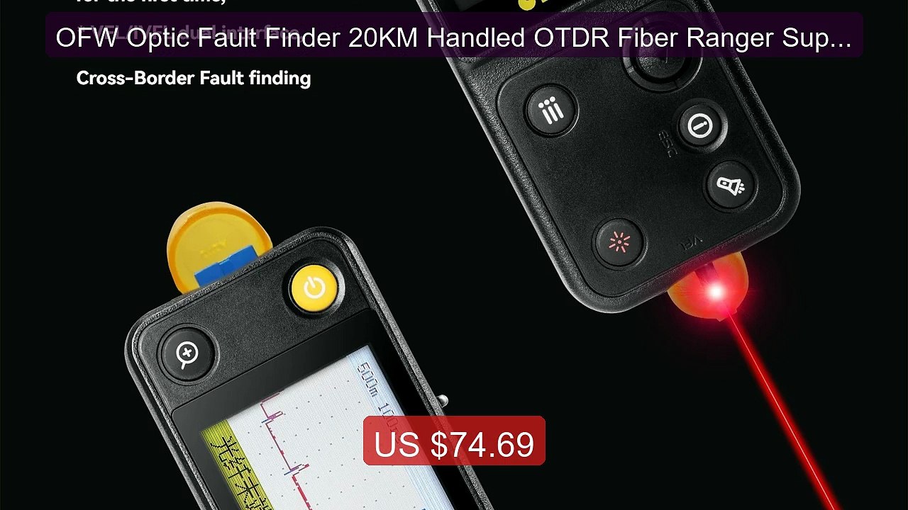 OFW Optic Fault Finder 20KM Handled OTDR Fiber Ranger Support ... -- Best Buy 2026 | Great Quality!