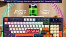 Freewolf T96 Gaming Wireless Keyboard and Mouse Supports dual-mode... -- Best Deal 2026 | Shop Now!