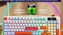 ZIYOU LANG T96 Wireless Gaming Keyboard and Mouse Combo, BT... -- Top Pick 2026 | Unbeatable Price!