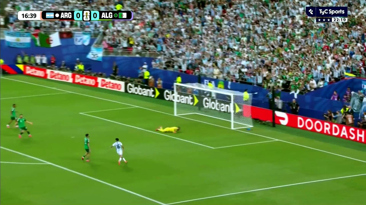 Argentina 1 - Argelia 0 | Gol de Lionel Messi