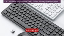 2.4G Wireless Keyboard Mouse Combo, Battery Powered (Non-Lithi... -- Hot Deal 2026 | Limited Offer!