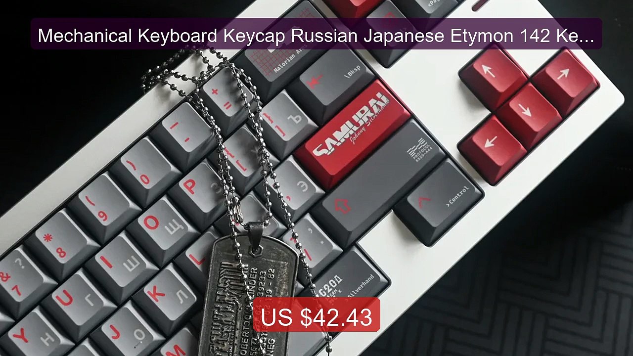 Mechanical Keyboard Keycap Russian Japanese Etymon 142 Keys Cu... -- Best Buy 2026 | Great Quality!