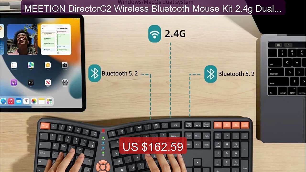 MEETION DirectorC2 Wireless Bluetooth Mouse Kit 2.4g Dual M... -- Top Pick 2026 | Unbeatable Price!