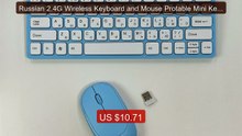 Russian 2.4G Wireless Keyboard and Mouse Protable Mini Keyboard Mou... -- Top Rated 2026 | Buy Now!