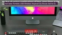 Hot Sale Portable USB Wireless Keyboard & Mouse Set for Des... -- Top Pick 2026 | Unbeatable Price!