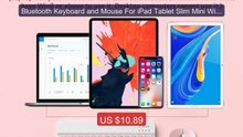 Bluetooth Keyboard and Mouse For iPad Tablet Slim Mini Wire... -- Top Pick 2026 | Unbeatable Price!