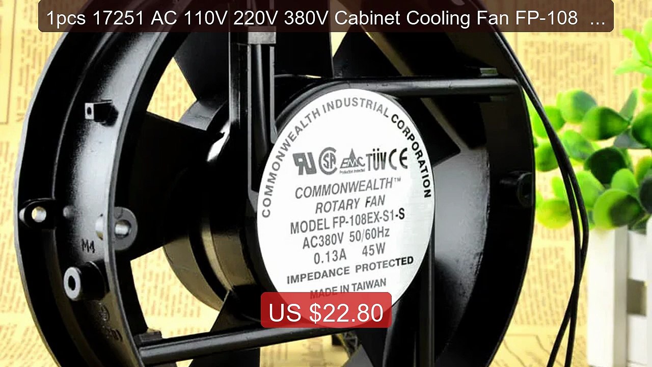 1pcs 17251 AC 110V 220V 380V Cabinet Cooling Fan FP-108  Aluminum ... -- Best Deal 2026 | Shop Now!