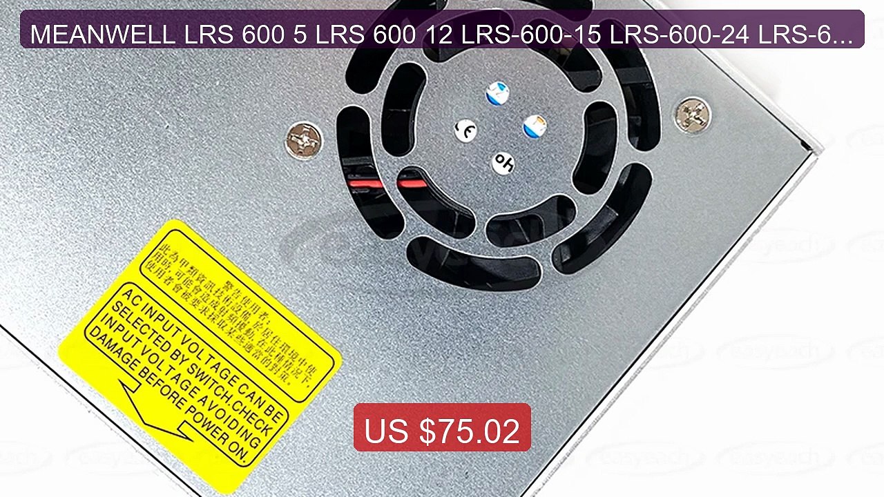 MEANWELL LRS 600 5 LRS 600 12 LRS-600-15 LRS-600-24 LRS-600-27... -- Hot Deal 2026 | Limited Offer!