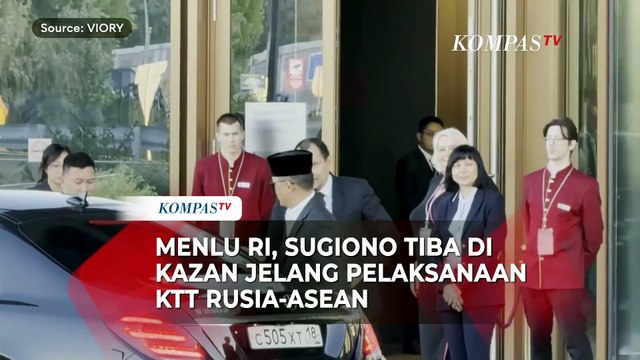 Menlu Sugiono Tiba di Kazan, Siap Ikuti Rangkaian KTT Rusia-ASEAN 2026