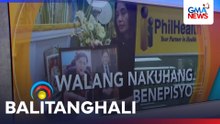 Reklamo ng pamilya ng namatay na PhilHealth member na hindi nakakuha ng benepisyo, pinaiimbestigahan ni PBBM | Balitanghali