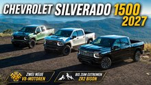 2027 Chevrolet Silverado 1500 mit ZR2 und High Country