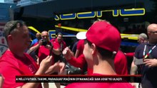 A Milli Futbol Takımı, Paraguay maçının oynanacağı San Jose'ye ulaştı