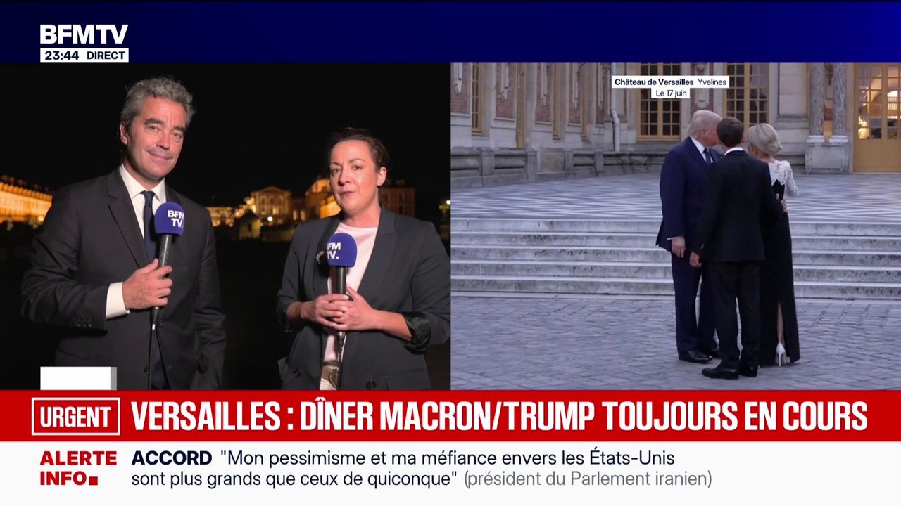 Donald Trump aurait signé l'accord entre l'Iran et les États-Unis à Versailles, selon Axios